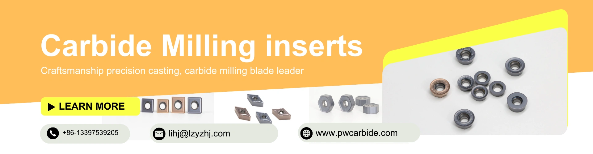 carbide milling inserts